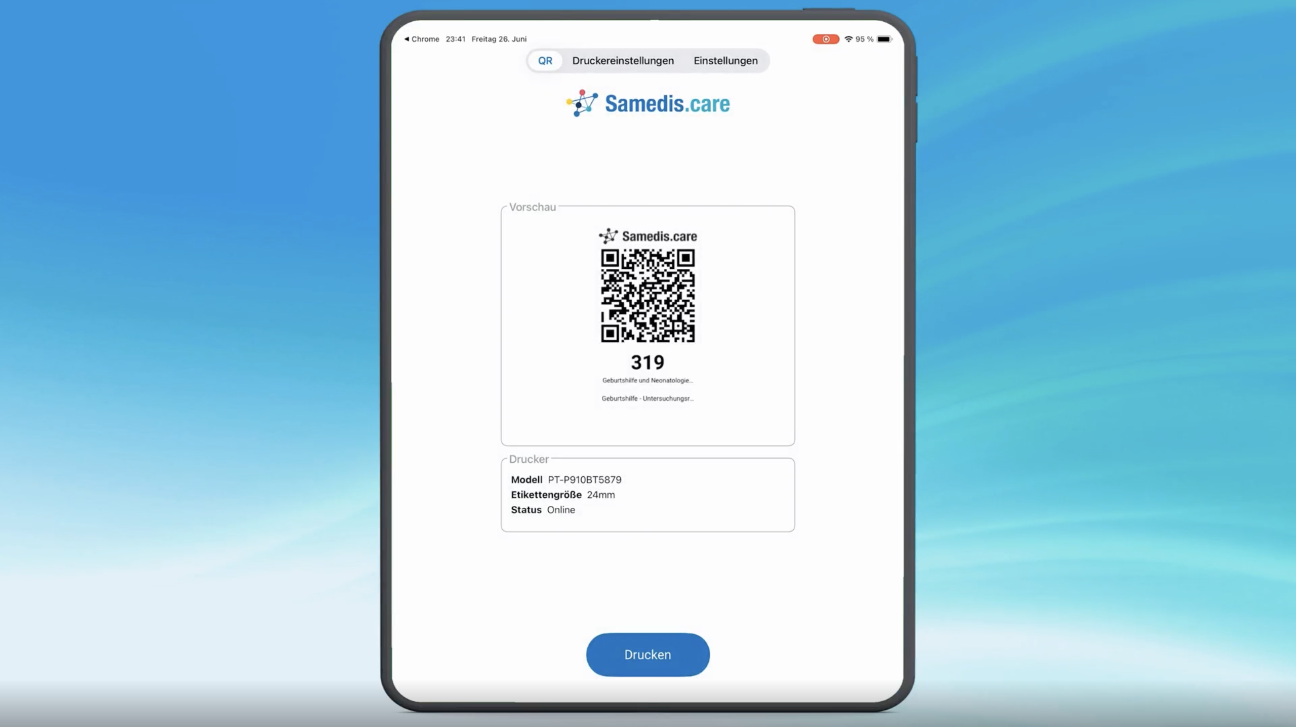 Samedis-QR App