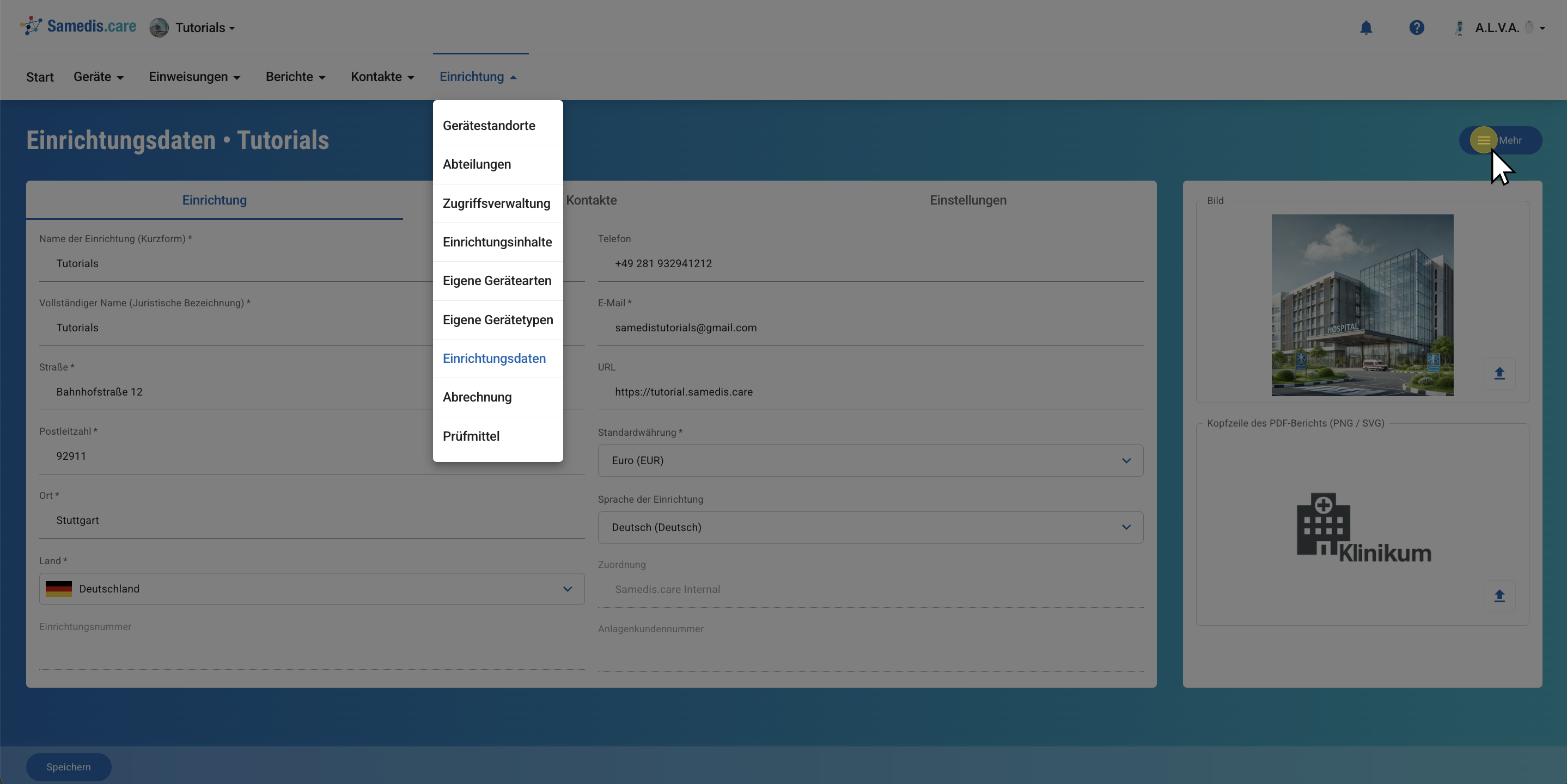 Zentralen Service-Partner koppeln