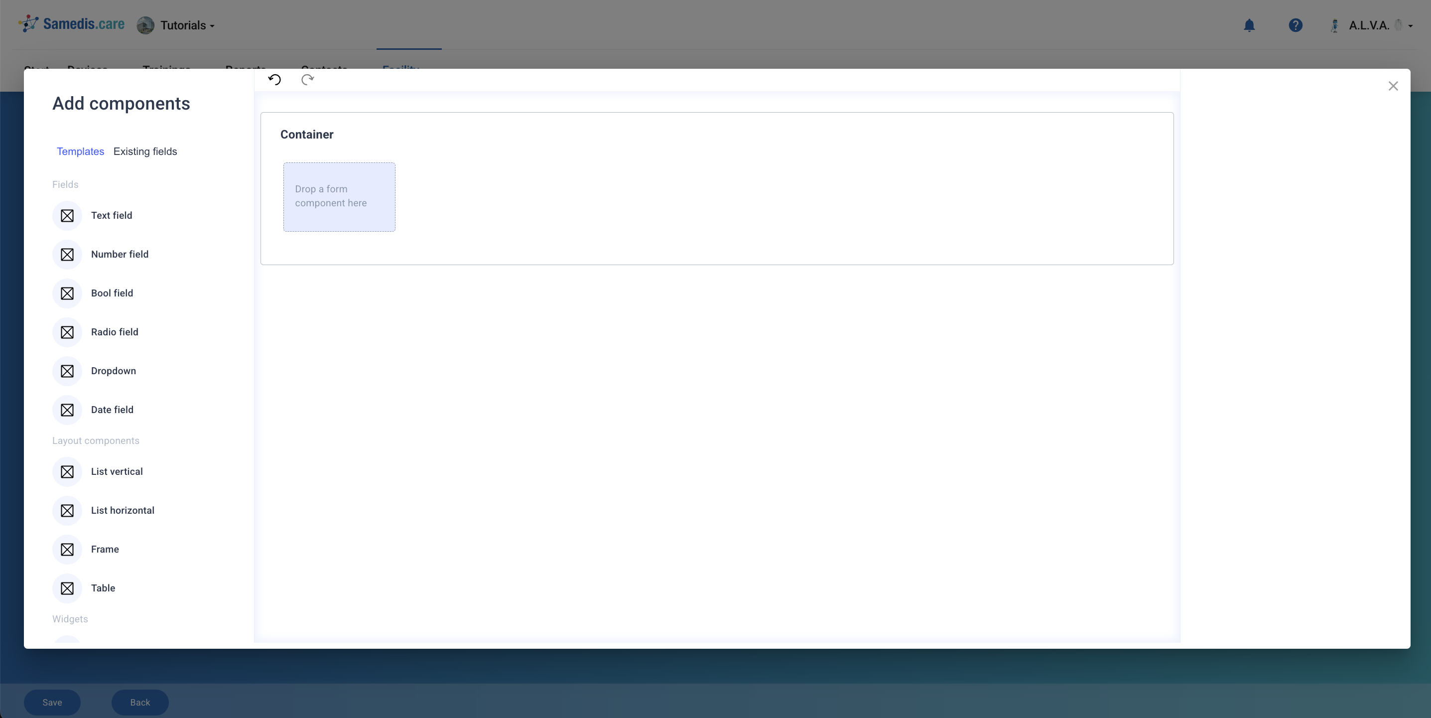 Компоненты макета