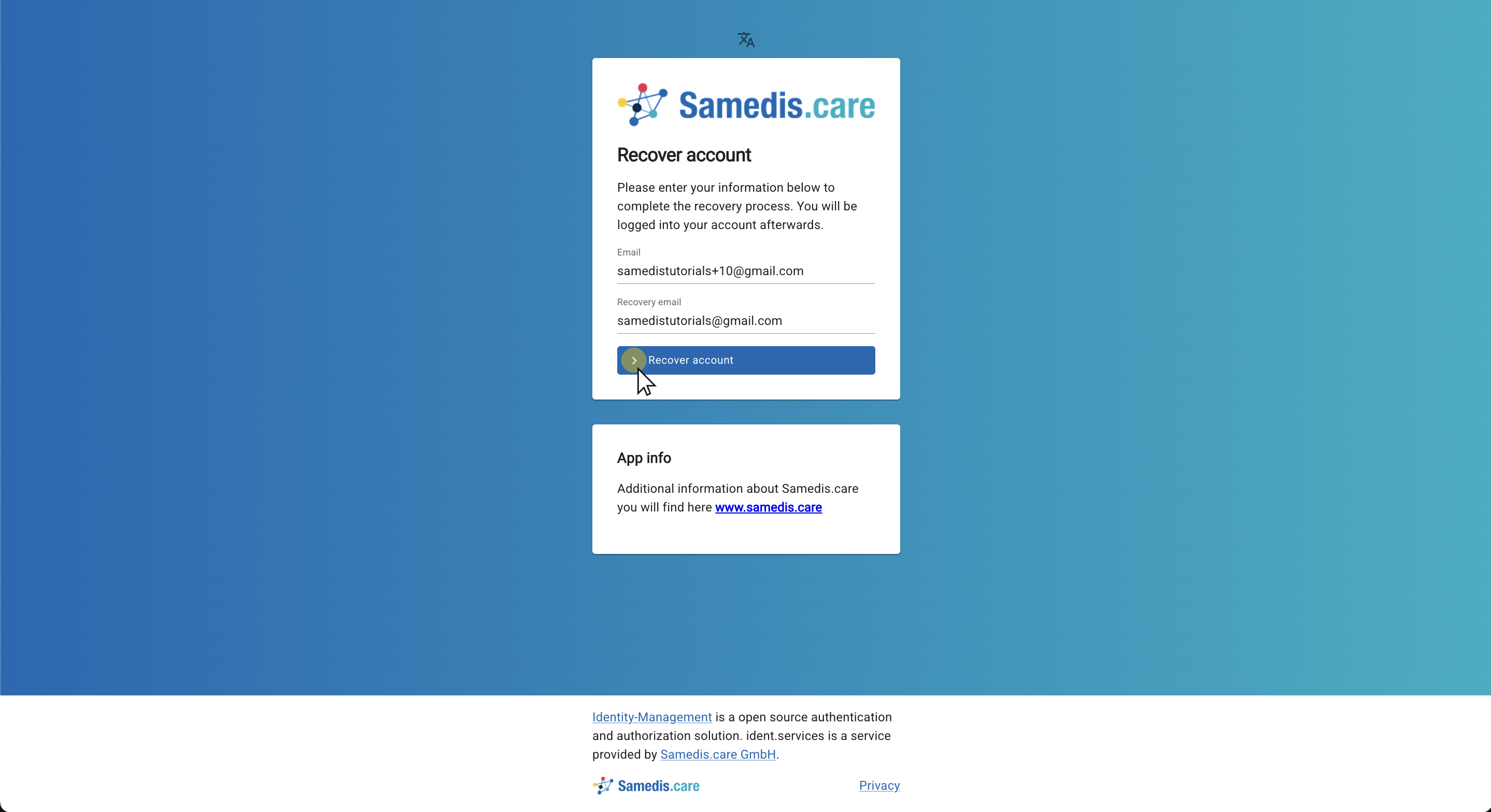 Saisir votre adresse e-mail